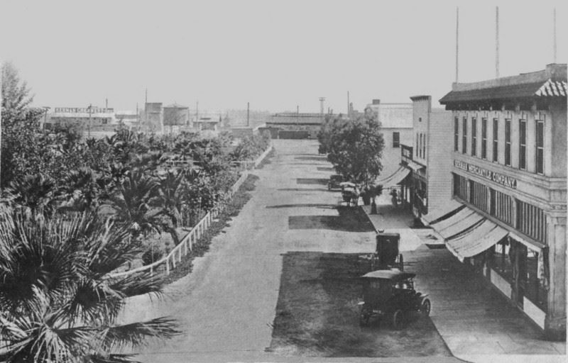 Street with Park on One Side